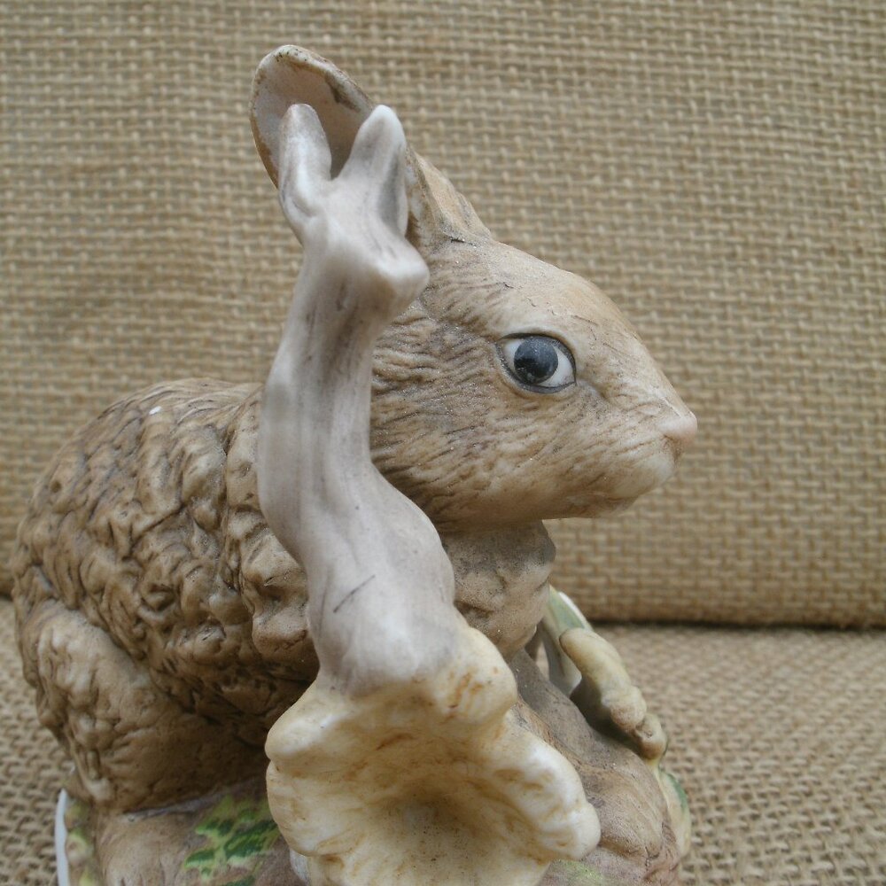 Vintage Homco Porcelain Rabbit Figurine - Picture 12 of 16
